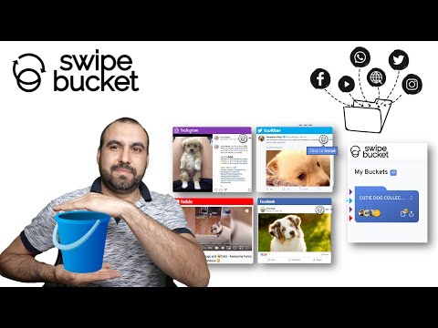 Swipe, save, and organize articles, ads, videos, recipes with SwipeBucket