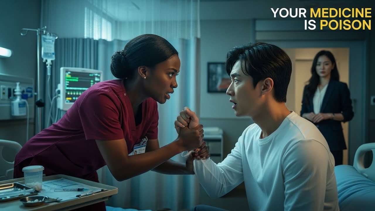 “Your Medicine Is Poison” the Black Nurse Whispered – Exposing the Lady Korean Mafia Boss Trusted