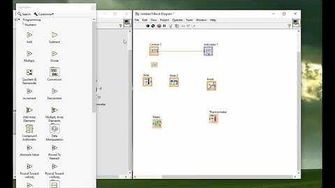 Tutorial LabVIEW, Parte 1: Paletas Numeric, Bolean y String