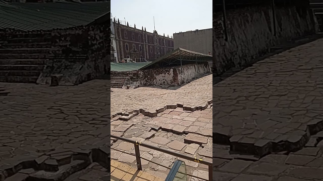 Caída De Techo Del Templo Mayor Azteca