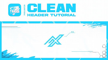 How to Make A Clean Header In Pixelmator (SUPER EASY!!) - Tutorial by XyloDzns