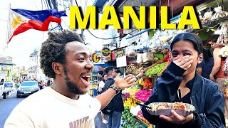 My first time in MANILA Philippines, you won't believe this!