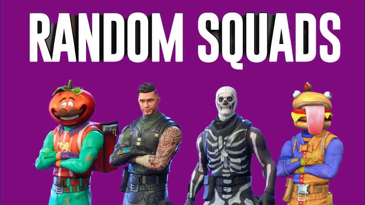 Random Squads Random squads season 6 LIVE Gameplay - YouTube