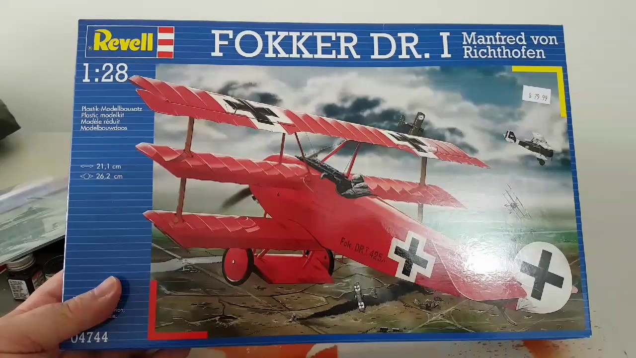 Revell Fokker 'Red Baron' Model Kit - YouTube