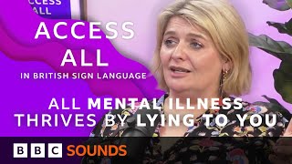 Bryony Gordon: Binge eating disorder and mental illness recovery (BSL) | Access All
