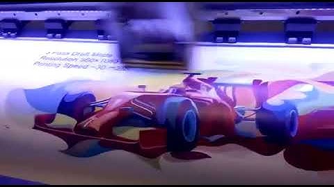 Printing Video of FastCOLOUR Budget Large Format Printer with Epson XP600 Printhead Hit SA Market