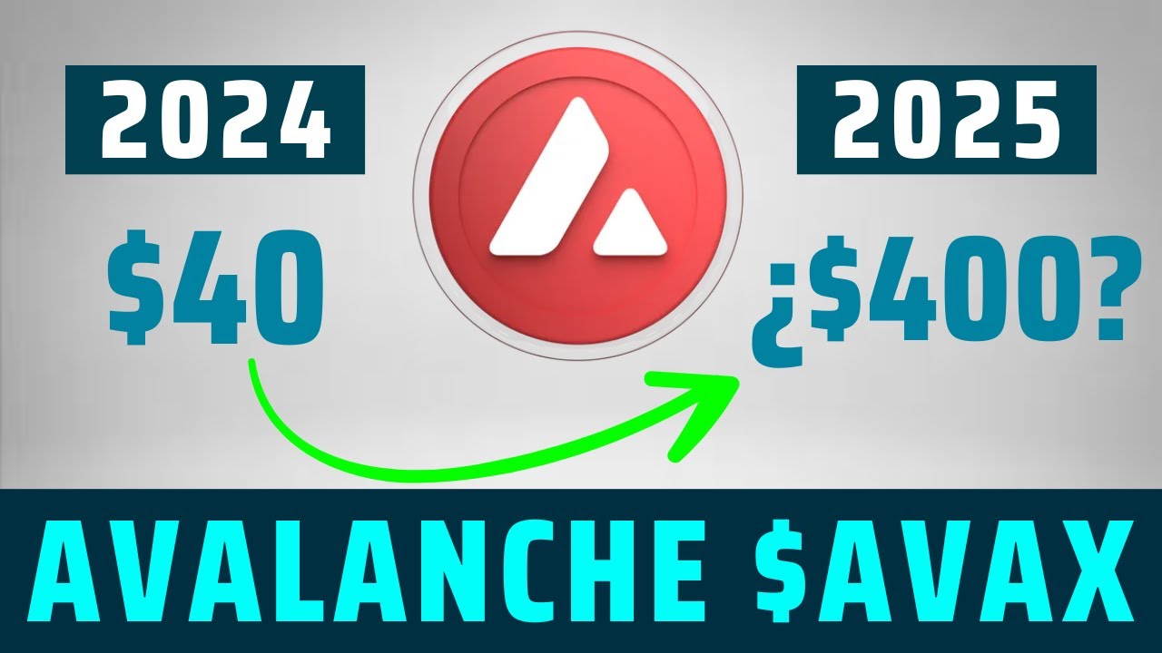 AVALANCHE Puede Hacerte MILLONARIO | Predicción de Precio $AVAX 2024-2025