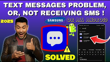 Fix Not Receiving Text Messages Android || My Phone Won