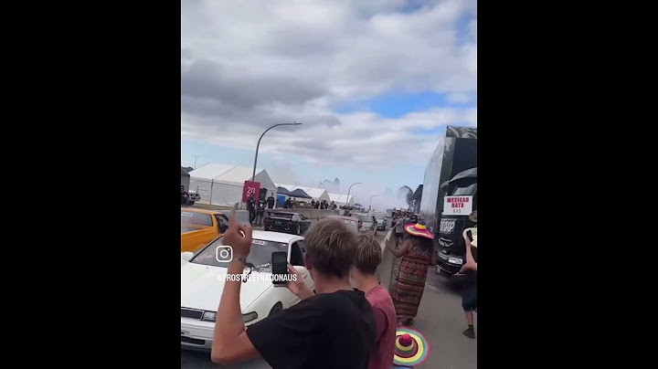 Summernats 37 kicked out in under an hour