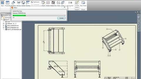 NXTdim Inventor Tools - Update Drawings