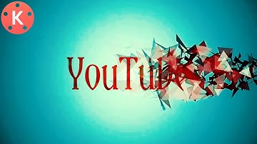 How to make text animation video in kinemaster | intro kaise banaye