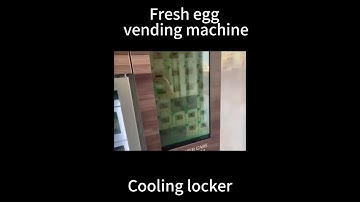 Get fresh eggs anytime with our vending machine!