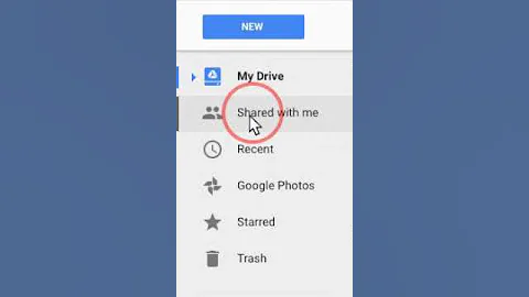 Google Drive - (silent recording) Find the Shared With Me files