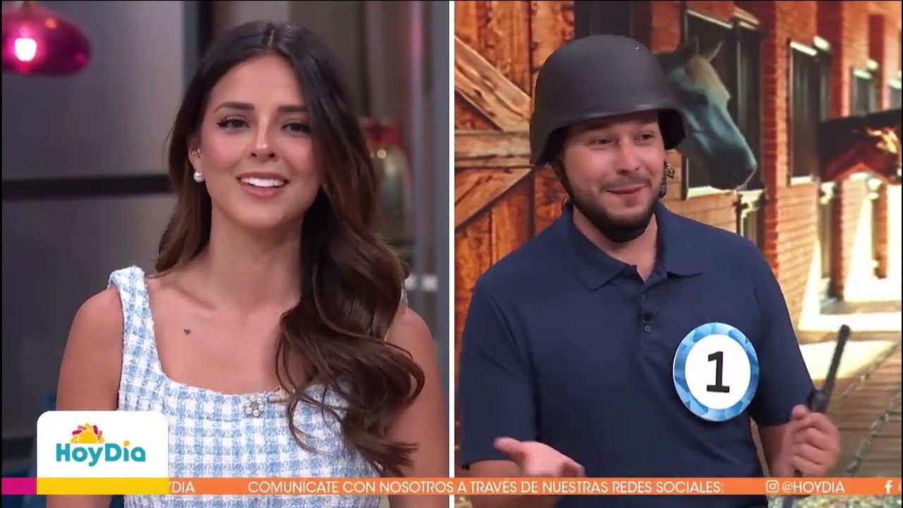 Luciana Fuster en Hoy Día || Telemundo 