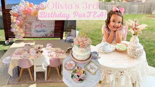 Tea Party Birthday! Olivia