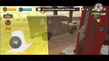 Gas Station Junkyard Simulator -Gameplay walkthrough part1New update-Tutorial(ios, Android)