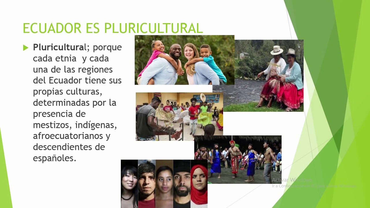 El Ecuador Pais Pluricultural Y Plurietnico Youtube