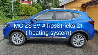 MG ZS EV #Tips&tricks 21 (heating system) screenshot 4