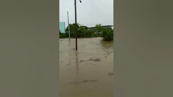 10:00 AM - The Cipero River has burst its banks,