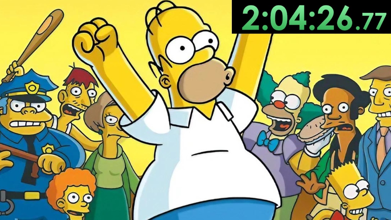 The Simpsons Game speedruns are incredibly broken