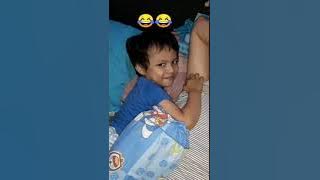 CIUM KETIAK LANGSUNG PINGSAN 😳😱|| Kebiasaan Alvaro sebelum tidur mesti cium ketiak Mama😅 -Part 1