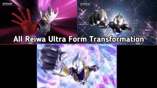 All Reiwa Ultra Form Transformation