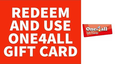 How To Redeem & Use One4all Gift Card Online 2024 | Use One4all Gift Code Online (Step By Step)