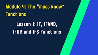 Celebrity Module 4 : Lesson 1 Using the IF, IF AND/OR & NESTED IFs | Excel Training for Beginners Net Worth