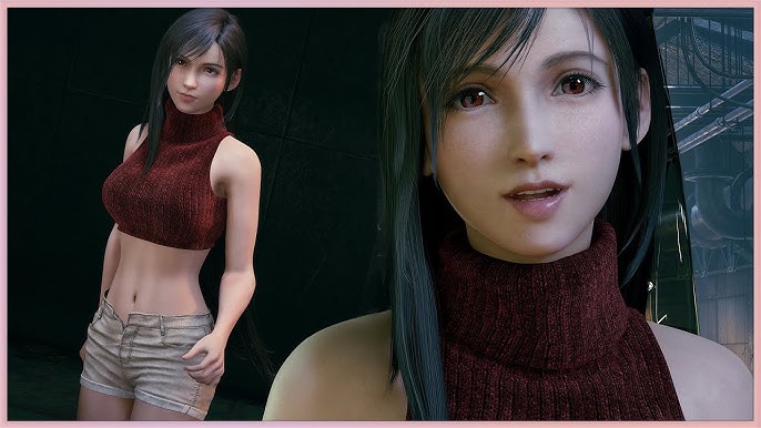 Final Fantasy 7 Remake Mods Give Cloud and Tifa FF10-Style Makeover