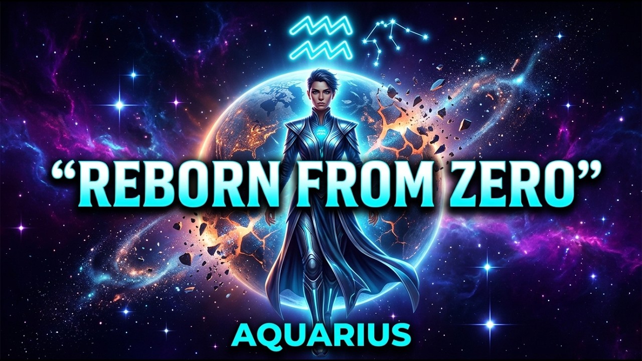 ♒ Aquarius Rebirth: The Zodiac Sign That Can Restart Life From Zero 😳
