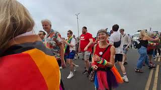 PRIDE MONTH PARADE AT THE BRIGHTON UK 🇬🇧 AUGUST 2024