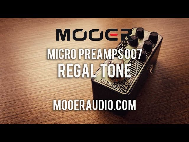 Гітарна педаль ефектів MOOER 007 REGAL TONE