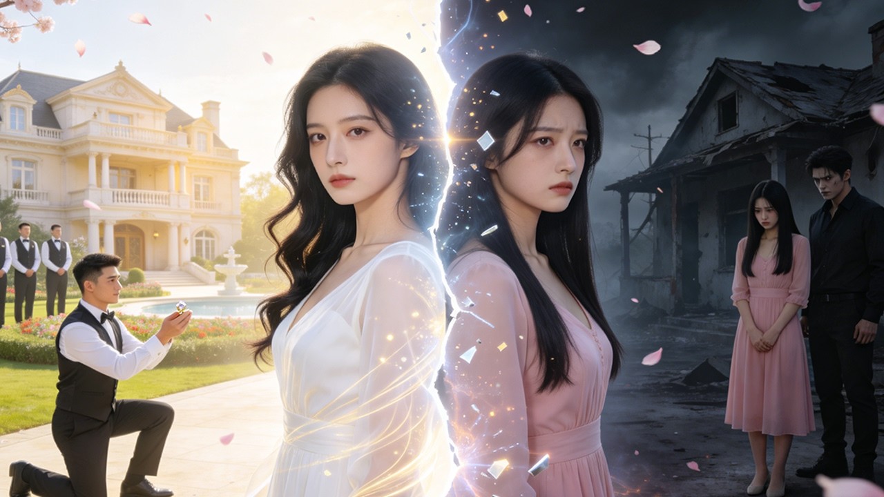 重生后妹妹夺姐夫，姐姐痛快扔出渣男：“垃圾你收好。”转头她牵起服务生的手，半年后服务生竟成全球首富。妹妹搂着出轨的渣男哭晕在贫民窟。#女频#甜宠#复仇#重生