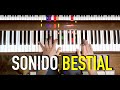 Sonido Bestial (Piano tutorial)