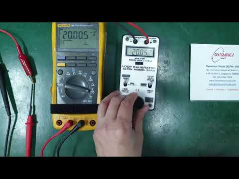 Altek 334A Milliamp Loop Calibrator Repair and Calibration by Dynamics Circuit (S) Pte. Ltd.