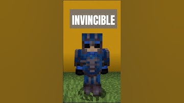 Minecraft: Blue Invincible Suit Armor Trim #minecraft #shorts