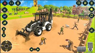 JCB Games 3D City Road Builder Heavy Machines and JCB Driving Simulator - Android Gameplay #566 