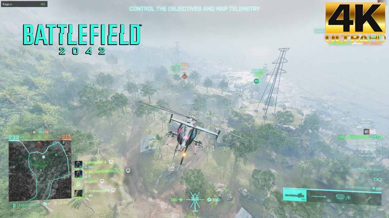 Battlefield 2042 VALPARAISO - Control Gameplay 4K - YouTube