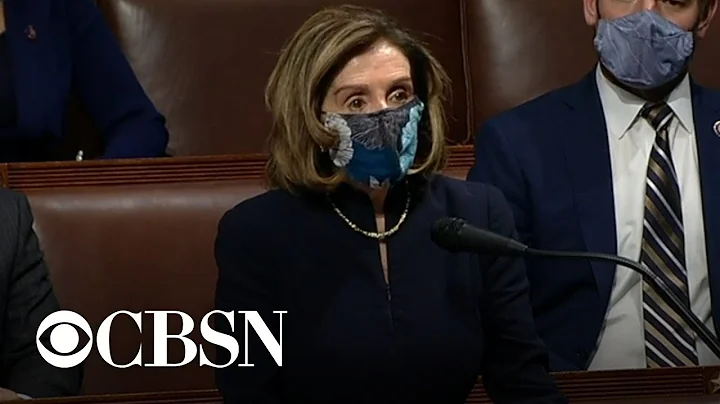 Pelosi says Trump poses "clear and present danger" ahead of impeachment vote