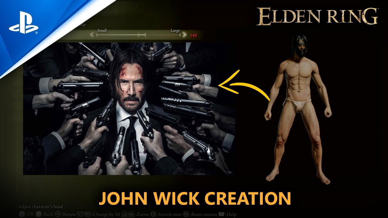 ELDEN RING | Character Creation: John Wick - YouTube