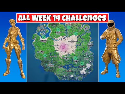 All Week 14 Epic and Legendary Challenges Guide (423,000 XP)! - Fortnite Chapter 2 Season 5