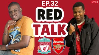 Liverpool host BRENTFORD CRYSTAL palace HOST ARSENAL! RED talk ep32 @TyrellgunnerTV 