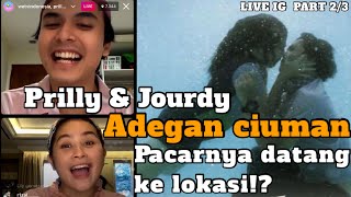 Prilly Latuconsina dan Jourdy Pranata Ciuman! - Live IG I Love You Silly 2/3 | ShowbizKid