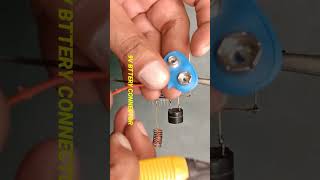 DIY NON CONTACT AC VOLTAGE TESTER WITH IC CD4060,LED, RESISTOR, BUZZOR &amp; TRANSISTOR BC557 #shorts