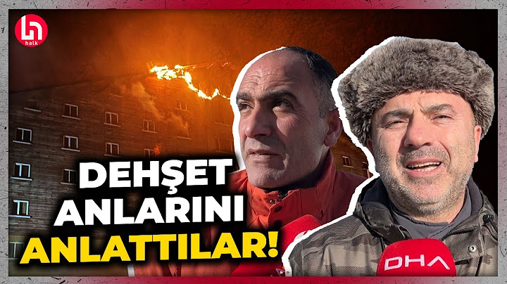 Kartalkaya'daki yangın faciasının görgü tanıkları o anları anlattı! "Büyük felaketi canlı gördük!"