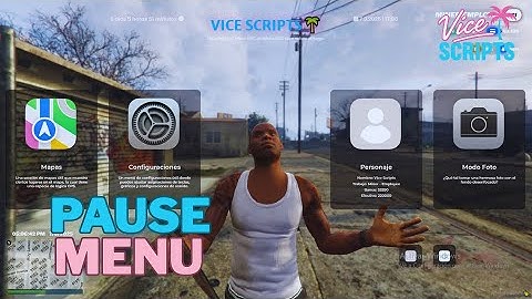 PAUSE MENU SCRIPT - FIVEM ESX