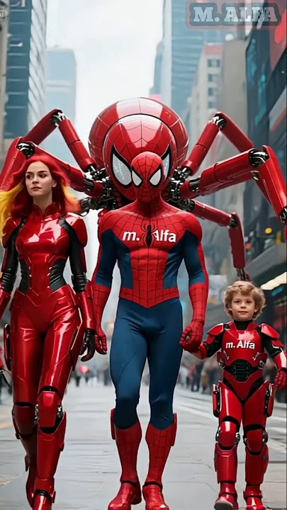 Hulk VS Spider-Man With Their Kid's #marveltoys #hulk #spiderman