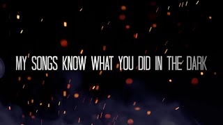 Fall Out Boy - My Songs Know What You Did In The Dark (Light Em Up) Lyric Video