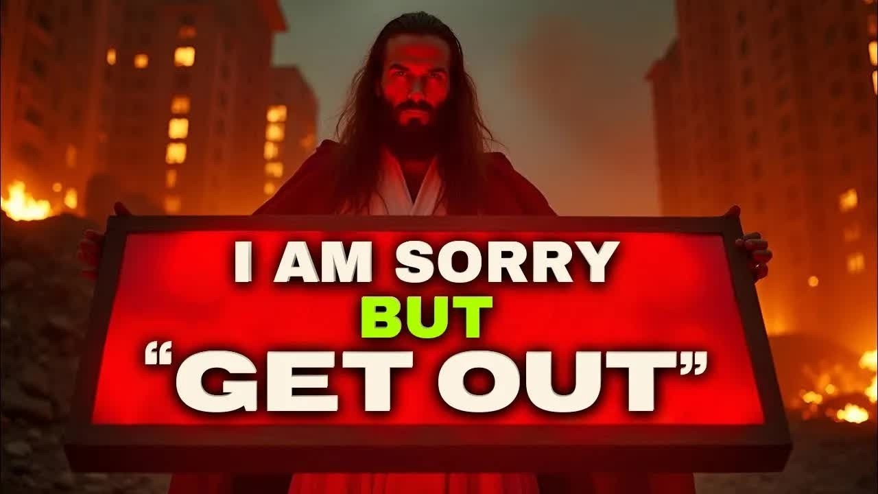 GOD SAYS   ＂I’M SORRY… BUT IT’S TIME FOR YOU TO GO!＂👆God Message Today~ Gods Message Now👆EP122