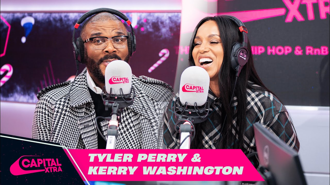 Tyler Perry & Kerry Washington quiz friendship & share 'The Six Triple Eight' story 🎬| Capital XTRA